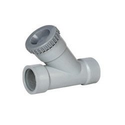 PP “Y” TYPE STRAINER SCREWED END