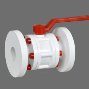 PP Flange End Ball Valve