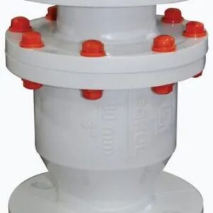 PP Non Return Valve Flnage End